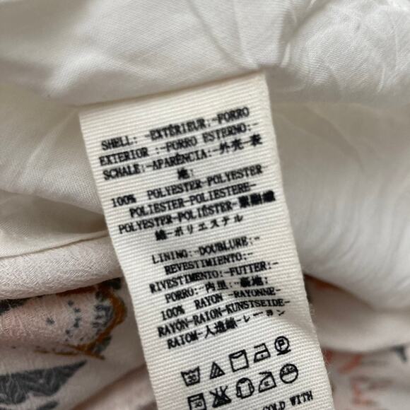 Free People NEW All I Got Printed Maxi Dress - Floral - Ivory Combo - 4 - Picture 10 of 14